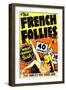 The French Follies-null-Framed Art Print