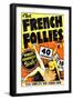 The French Follies-null-Framed Art Print