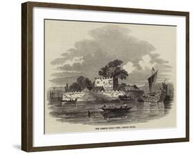 The French Folly Fort, Canton River-null-Framed Giclee Print