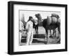 The French Foreign Legion on Manoeuvres, Boudenib, Morocco, 1911-null-Framed Giclee Print