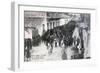 The French Foreign Legion Parading Through the Streets of Sidi Bel Abbes, Algeria, 1906-null-Framed Giclee Print