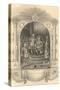 The French Freemasons Ceremony, 1844-null-Stretched Canvas