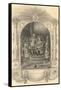 The French Freemasons Ceremony, 1844-null-Framed Stretched Canvas