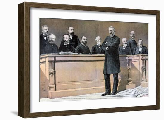 The French Government Front Bench, 1891-Henri Meyer-Framed Giclee Print