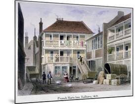 The French Horn Inn, Holborn, London, 1851-Thomas Hosmer Shepherd-Mounted Giclee Print