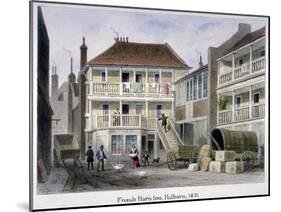 The French Horn Inn, Holborn, London, 1851-Thomas Hosmer Shepherd-Mounted Giclee Print