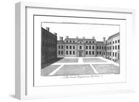 'The French Hospital near Old Street.', c1756-Benjamin Cole-Framed Giclee Print