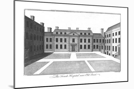 'The French Hospital near Old Street.', c1756-Benjamin Cole-Mounted Giclee Print