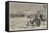 The French in Algeria, an Arab Fantasia at Gardaia in Honour of the Governor of Algiers-Godefroy Durand-Framed Stretched Canvas