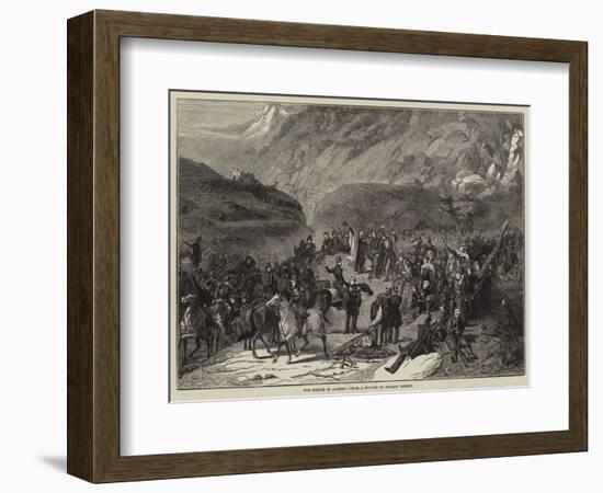 The French in Algiers-Antoine Charles Horace Vernet-Framed Giclee Print