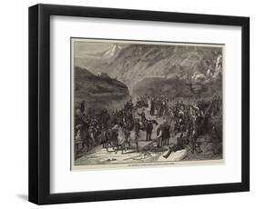 The French in Algiers-Antoine Charles Horace Vernet-Framed Giclee Print