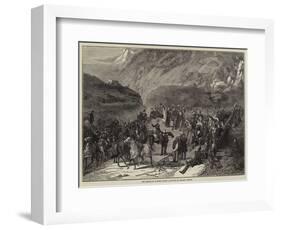 The French in Algiers-Antoine Charles Horace Vernet-Framed Giclee Print