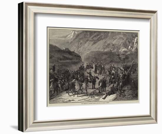 The French in Algiers-Antoine Charles Horace Vernet-Framed Giclee Print