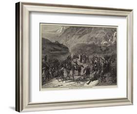 The French in Algiers-Antoine Charles Horace Vernet-Framed Giclee Print