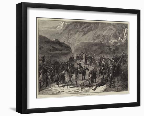 The French in Algiers-Antoine Charles Horace Vernet-Framed Giclee Print