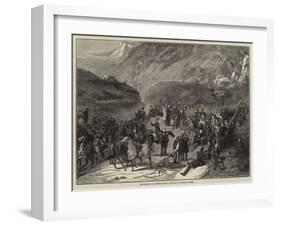 The French in Algiers-Antoine Charles Horace Vernet-Framed Giclee Print