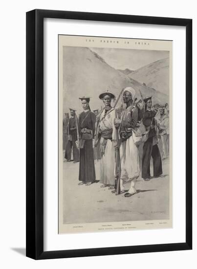 The French in China-Charles Auguste Loye-Framed Giclee Print