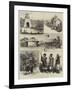 The French in Cochin China, Sketches of Hue-null-Framed Giclee Print