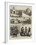 The French in Cochin China, Sketches of Hue-null-Framed Giclee Print