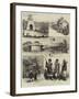 The French in Cochin China, Sketches of Hue-null-Framed Giclee Print