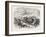 The French in Mexico: Death of Pueblita at Uruopan, 1865-null-Framed Giclee Print