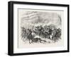 The French in Mexico: Death of Pueblita at Uruopan, 1865-null-Framed Giclee Print