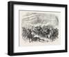 The French in Mexico: Death of Pueblita at Uruopan, 1865-null-Framed Giclee Print