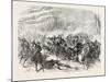 The French in Mexico: Death of Pueblita at Uruopan, 1865-null-Mounted Giclee Print