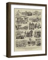 The French in Tonkin-null-Framed Giclee Print