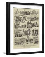 The French in Tonkin-null-Framed Giclee Print