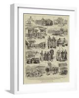 The French in Tonkin-null-Framed Giclee Print