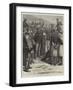 The French in Tunis, a Military Sentence of Death-null-Framed Giclee Print