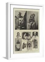 The French in Tunis, Sketches of Arab Life and Character-Harry Hamilton Johnston-Framed Giclee Print