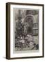 The French in Venice, a Scene Outside the Cathedral of St Mark in 1797-Charles Baude-Framed Giclee Print