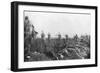 The French Launch their Offensive, 2nd Battle of Champagne, France, 25 September 1915-null-Framed Giclee Print