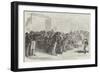 The French Loan, Scene at the Hotel of the Minister of Finance, Rue De Rivoli, Paris-null-Framed Giclee Print