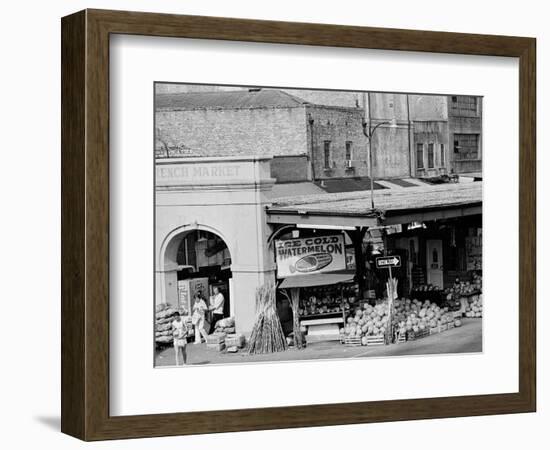 The French Market in New Orleans-null-Framed Photographic Print