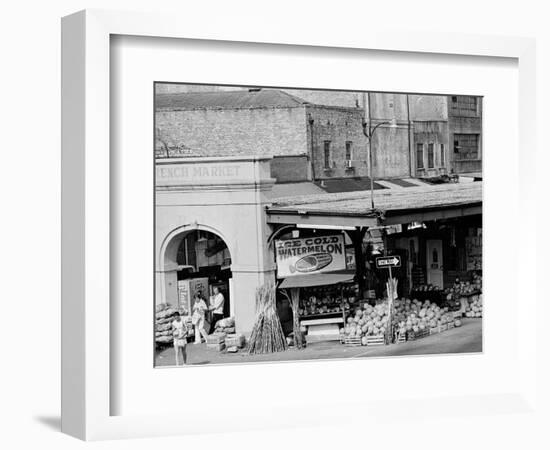 The French Market in New Orleans-null-Framed Photographic Print