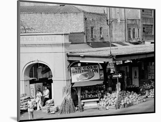 The French Market in New Orleans-null-Mounted Photographic Print