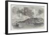 The French Mortar Battery before Sveaborg-John Wilson Carmichael-Framed Giclee Print