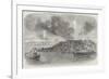 The French Mortar Battery before Sveaborg-John Wilson Carmichael-Framed Giclee Print