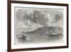 The French Mortar Battery before Sveaborg-John Wilson Carmichael-Framed Giclee Print