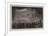 The French National Assembly in the Theatre at Versailles, 1873-null-Framed Giclee Print