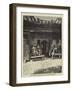 The French Occupation of Tunis, an Arab Cafe-null-Framed Giclee Print