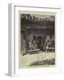 The French Occupation of Tunis, an Arab Cafe-null-Framed Giclee Print