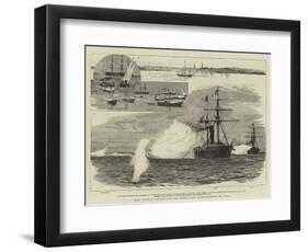 The French Occupation of Tunis, the Bombardment of Sfax-William Lionel Wyllie-Framed Giclee Print