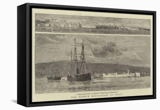 The French Occupation of Tunis-Charles William Wyllie-Framed Stretched Canvas