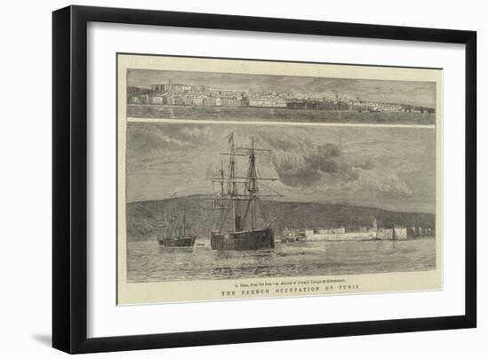 The French Occupation of Tunis-Charles William Wyllie-Framed Giclee Print