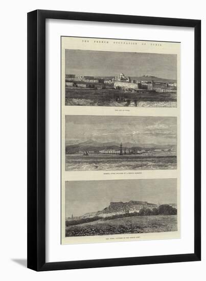 The French Occupation of Tunis-null-Framed Giclee Print