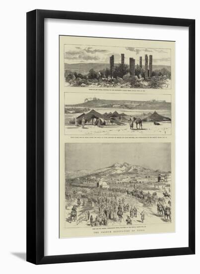 The French Occupation of Tunis-null-Framed Giclee Print